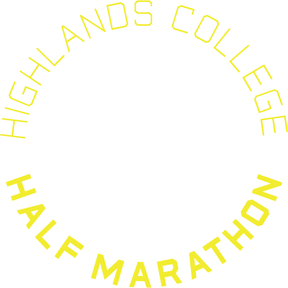 Highlands College Half Marathon logo